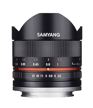 (未使用･未開封品)Samyang 8mm F2.8 UMC 魚眼II (ブラック) レンズ Fuji Xマウントデジタルカメラ用 (SY8MBK28-FX) Amazon | Samyang 8mm F2.8 UMC 魚眼II (ブラック) レンズ Fuji